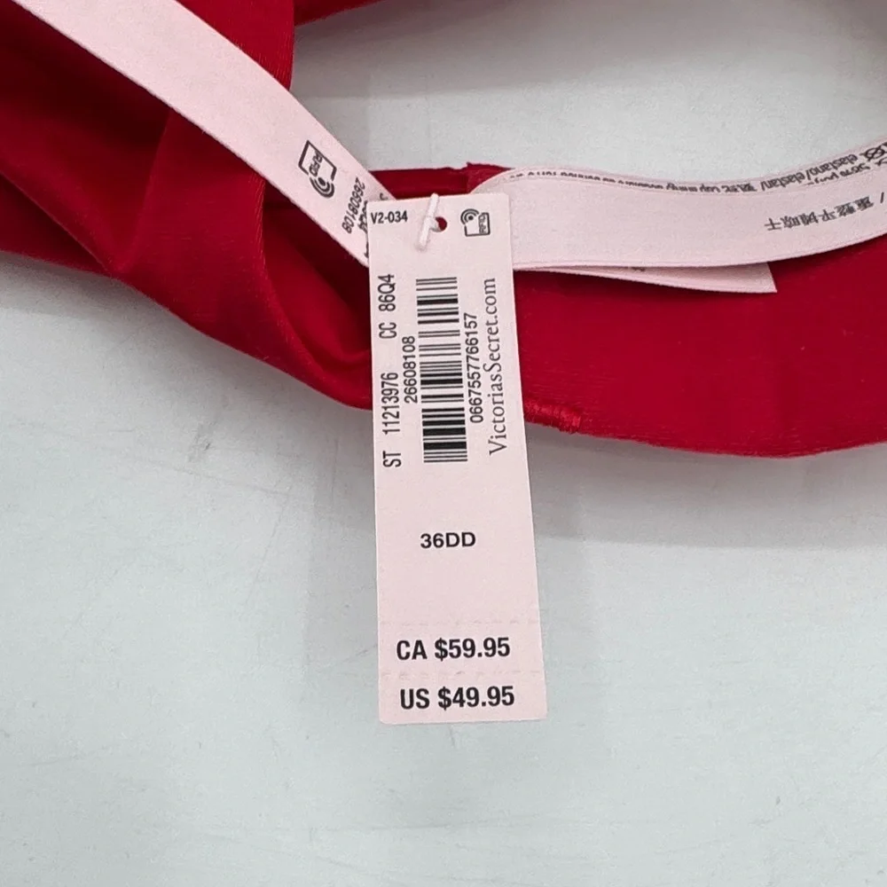 Victoria's Secret Fiery Red Bra